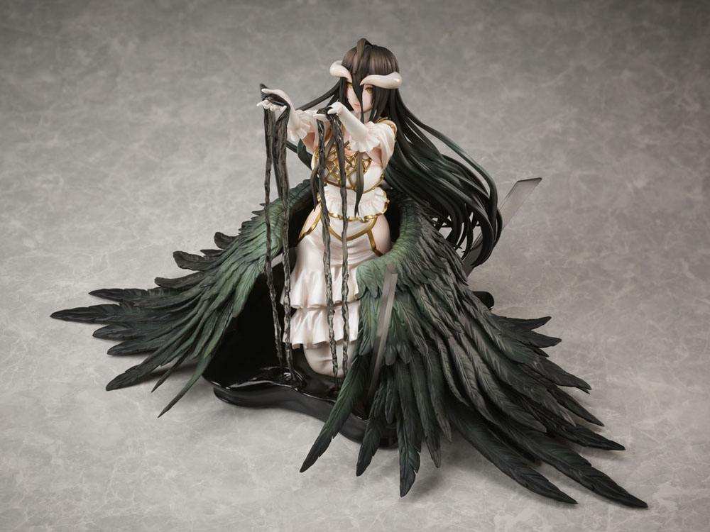 Overlord PVC Statue 1/7 Albedo White Dress Ver. 17 cm - Smalltinytoystore
