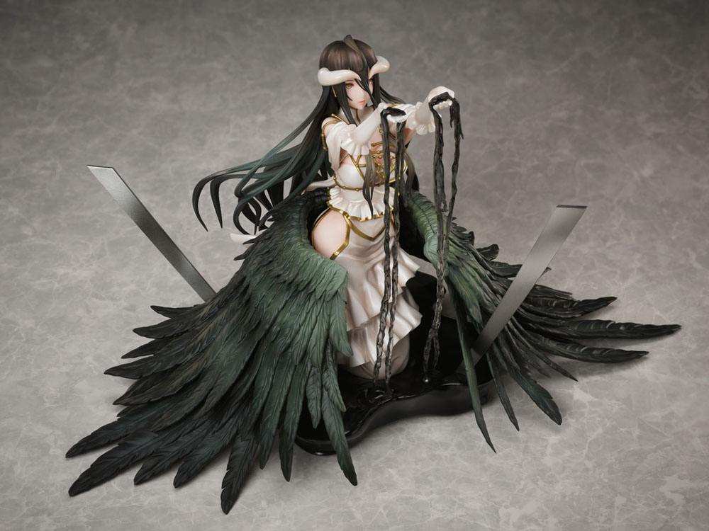 Overlord PVC Statue 1/7 Albedo White Dress Ver. 17 cm - Smalltinytoystore