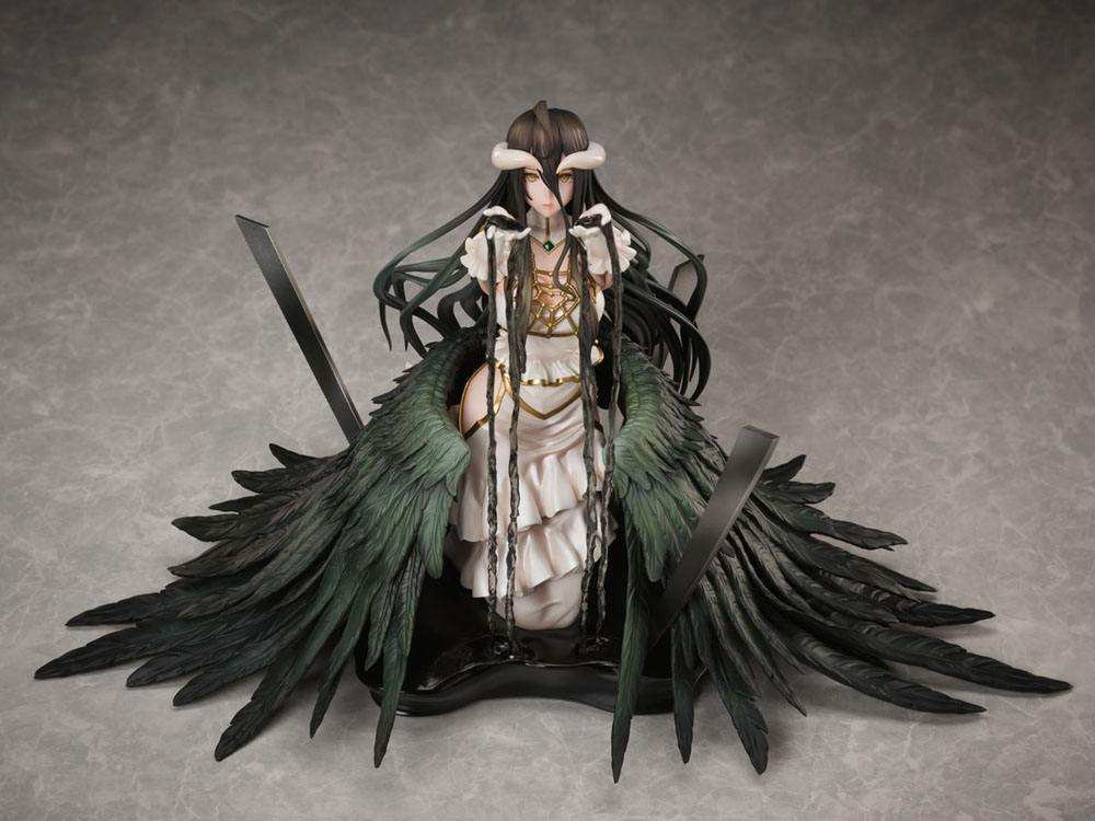 Overlord PVC Statue 1/7 Albedo White Dress Ver. 17 cm - Smalltinytoystore