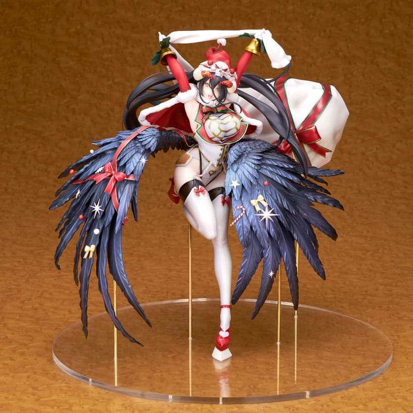 Overlord PVC Statue 1/8 Albedo White Santa Ver. 27 cm - Smalltinytoystore