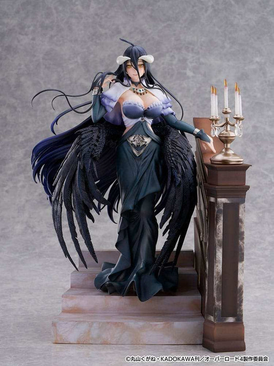 Overlord SHIBUYA SCRAMBLE FIGURE PVC Statue 1/7 Albedo Jet Black Dress Ver. 28 cm - Smalltinytoystore