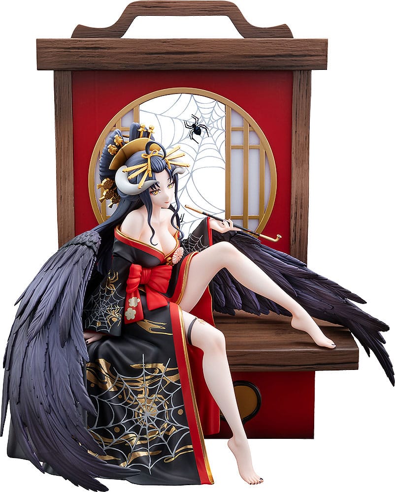 Overlord Statue 1/7 Albedo Splendid Kimono Ver. 27 cm - Beschädigte Verpackung - Smalltinytoystore