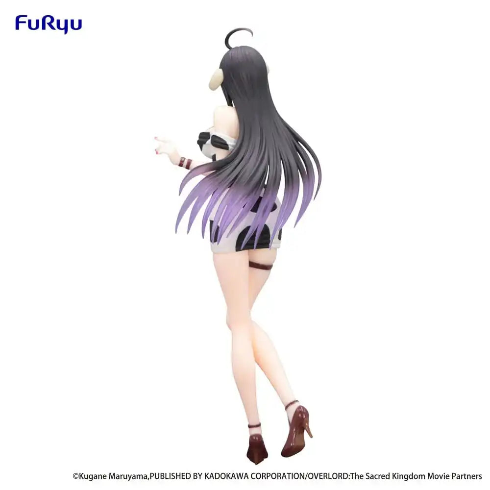 Overlord Trio-Try-iT PVC Statue Albedo Mini Dress Cow Pattern Ver. 21 cm - Smalltinytoystore