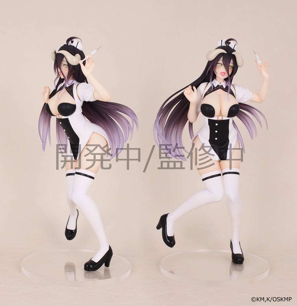 Overlord Vivit PVC Statue Albedo Nurse Ver. 18 cm - Smalltinytoystore