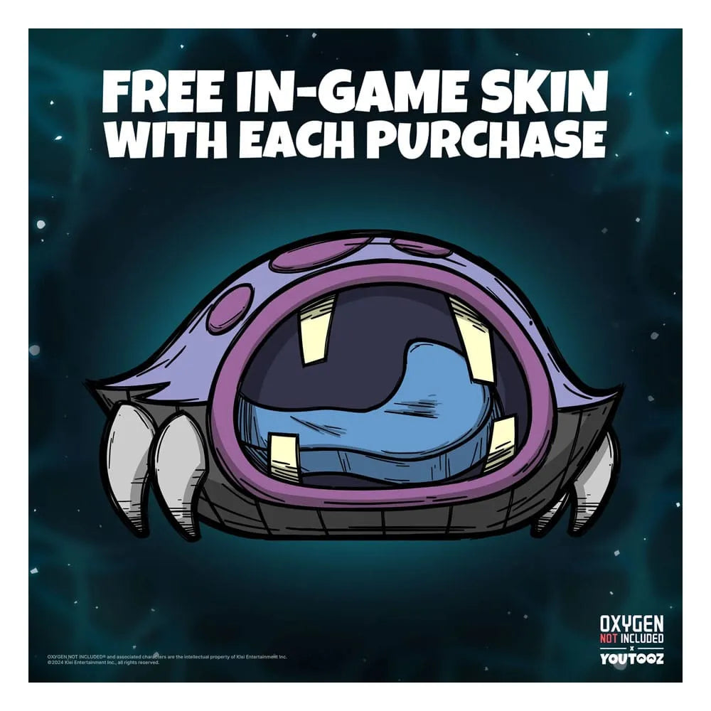 Oxygen Not Included Plüschfigur Hatch Shoulder Rider 15 cm - Smalltinytoystore