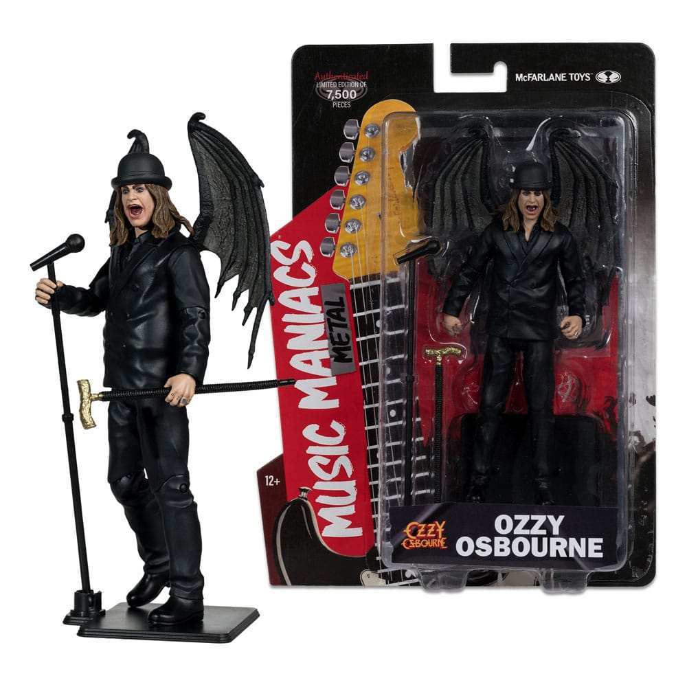 Ozzy Osbourne Metal Music Maniacs Ozzy Osbourne 15 cm - Smalltinytoystore