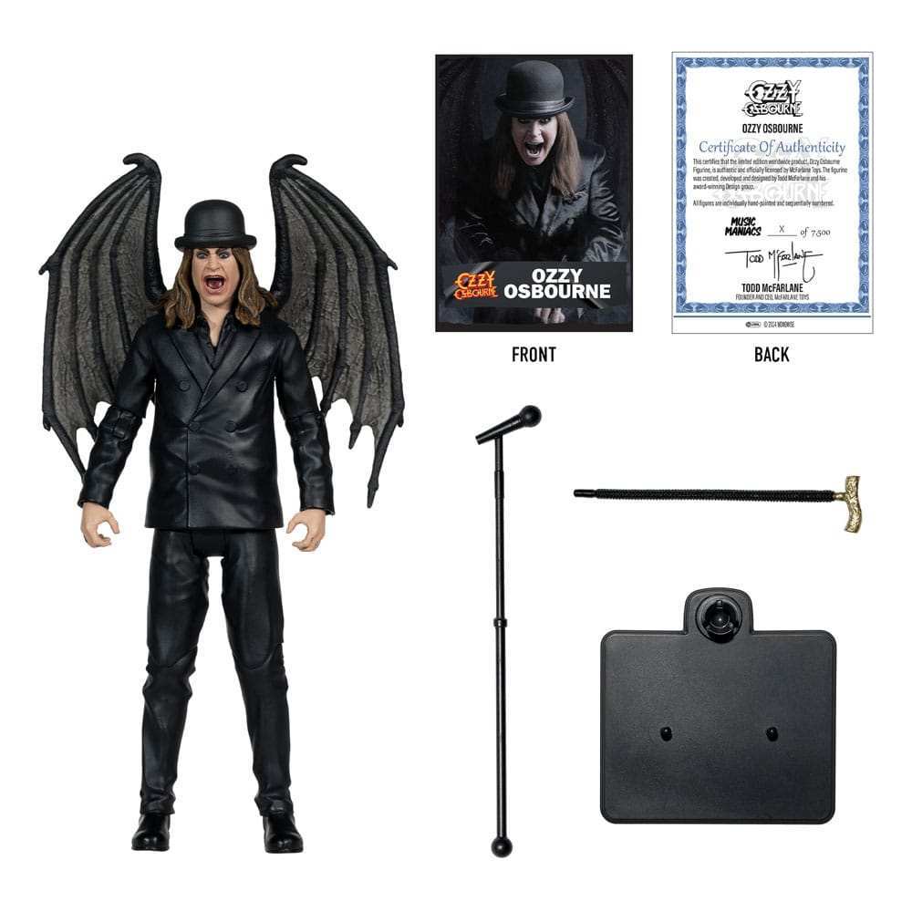 Ozzy Osbourne Metal Music Maniacs Ozzy Osbourne 15 cm - Smalltinytoystore