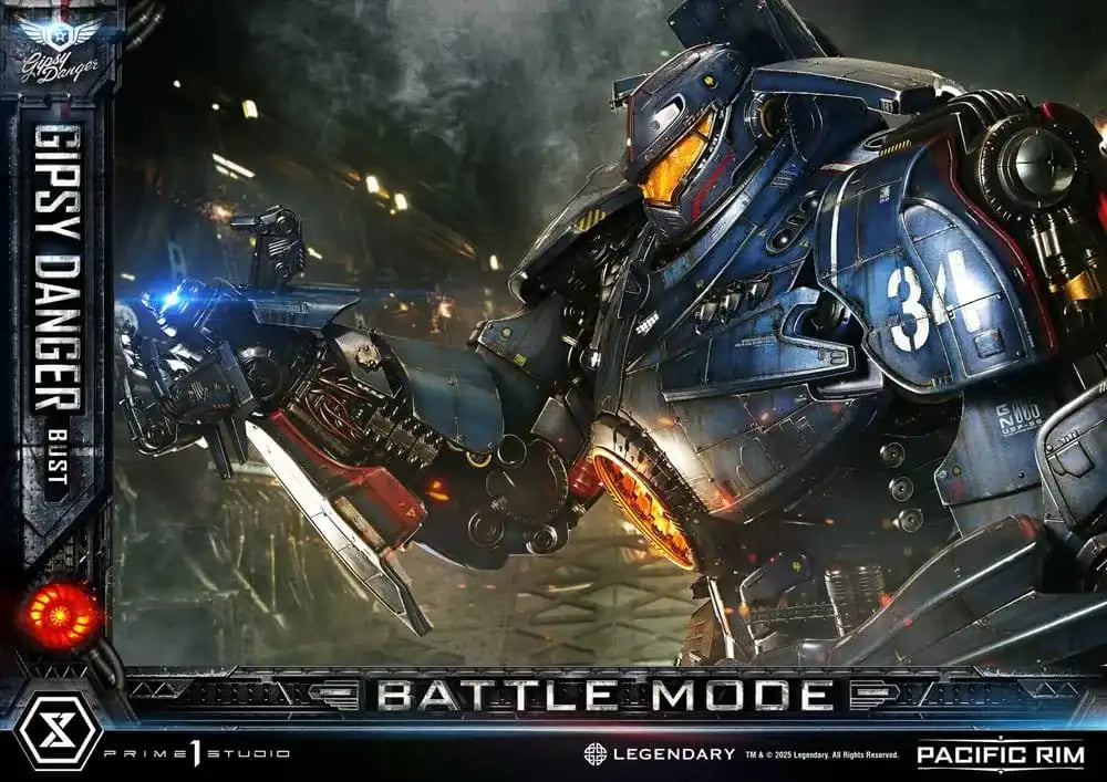 Pacific Rim Büste 1/1 Gipsy Danger Battle Mode 75 cm - Smalltinytoystore