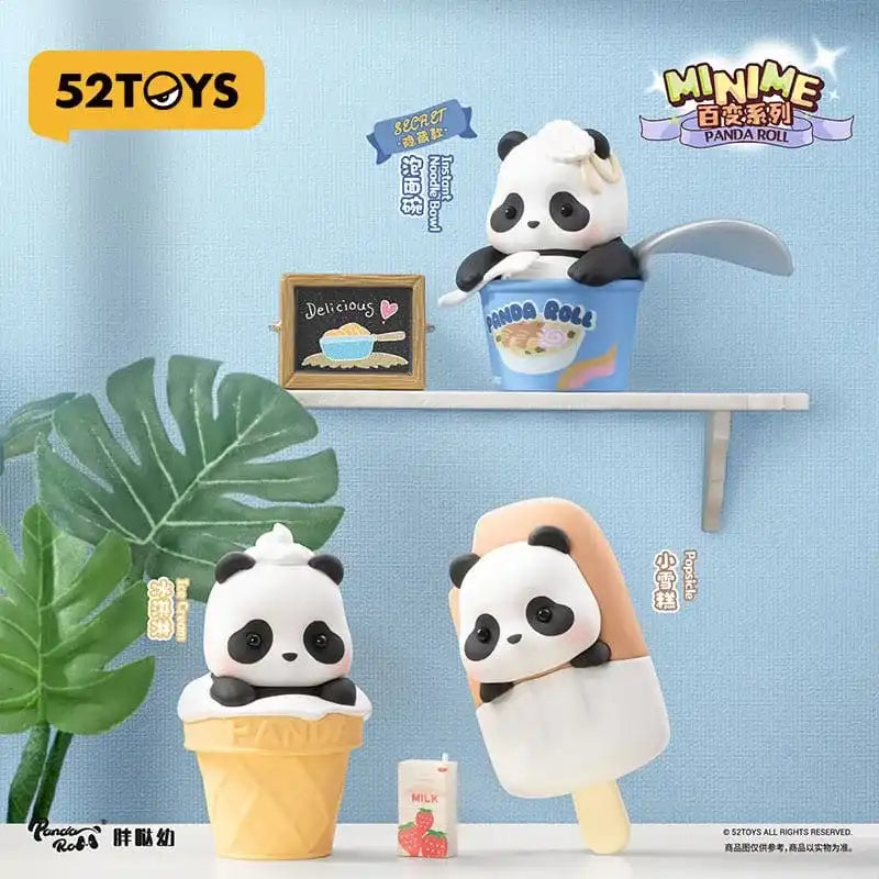 Panda Roll Blind Box Minime Figuren Sortiment Dress Up 4 cm (20) - Smalltinytoystore