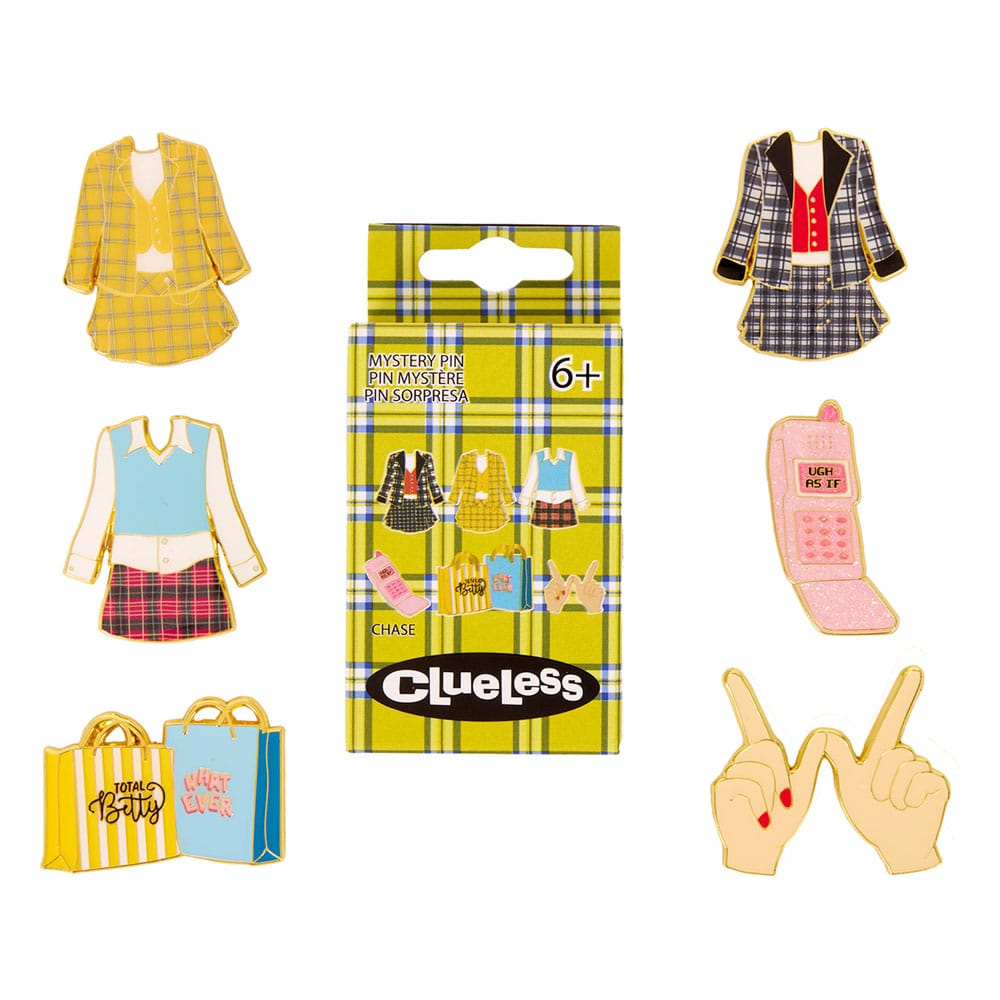 Paramount by Loungefly Ansteck-Pins Blind Box Clueless Sortiment (12) - Smalltinytoystore