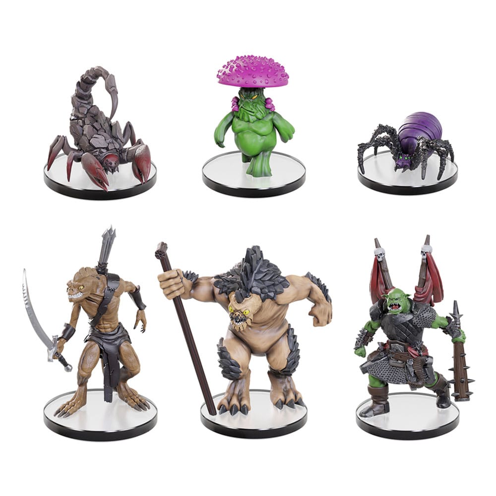 Pathfinder Battles Miniaturen vorbemalt 6er-Pack Cave Lurkers Boxed Set - Smalltinytoystore