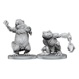 Pathfinder Deep Cuts Miniaturen unbemalt Boggard Scout & Castoroides - Smalltinytoystore