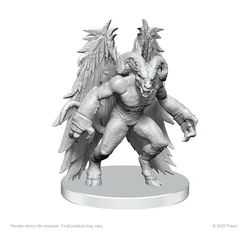 Pathfinder Deep Cuts Miniaturen unbemalt Gylou (Handmaiden Devil) & Ferrugon (Rust Devil) - Smalltinytoystore