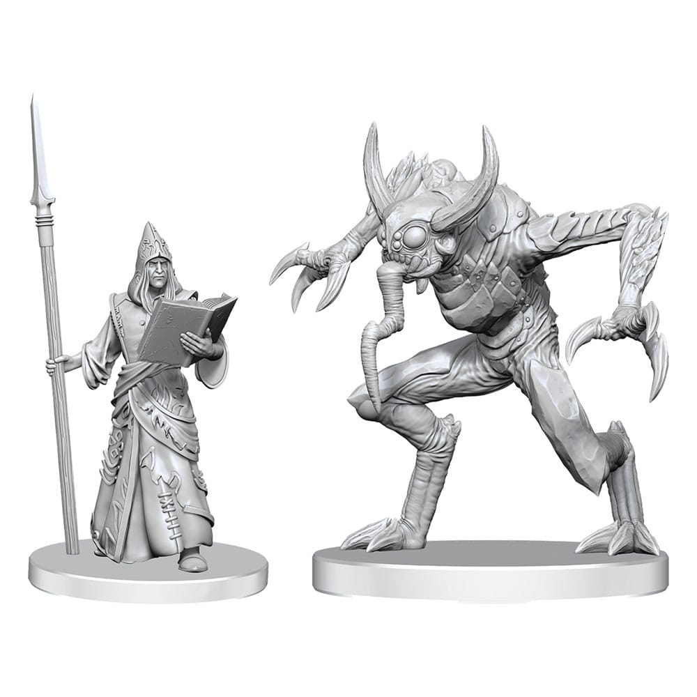 Pathfinder Deep Cuts Miniaturen unbemalt Vloriak (Despoiler Demon) & Demonologist - Smalltinytoystore