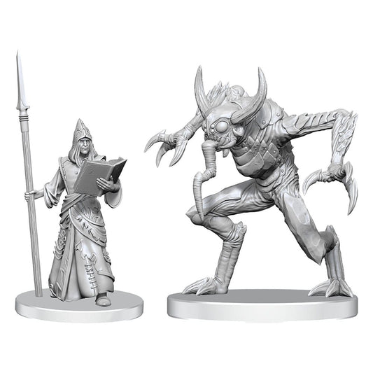 Pathfinder Deep Cuts Miniaturen unbemalt Vloriak (Despoiler Demon) & Demonologist - Smalltinytoystore