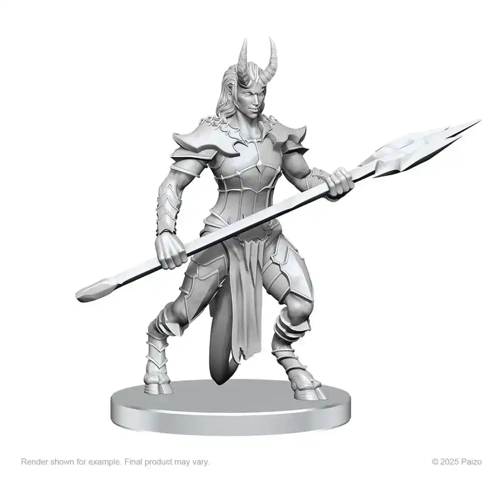 Pathfinder Deep Cuts Miniaturen unbemalt Vordine (Infantry Devil) & Pitborn Rogue - Smalltinytoystore