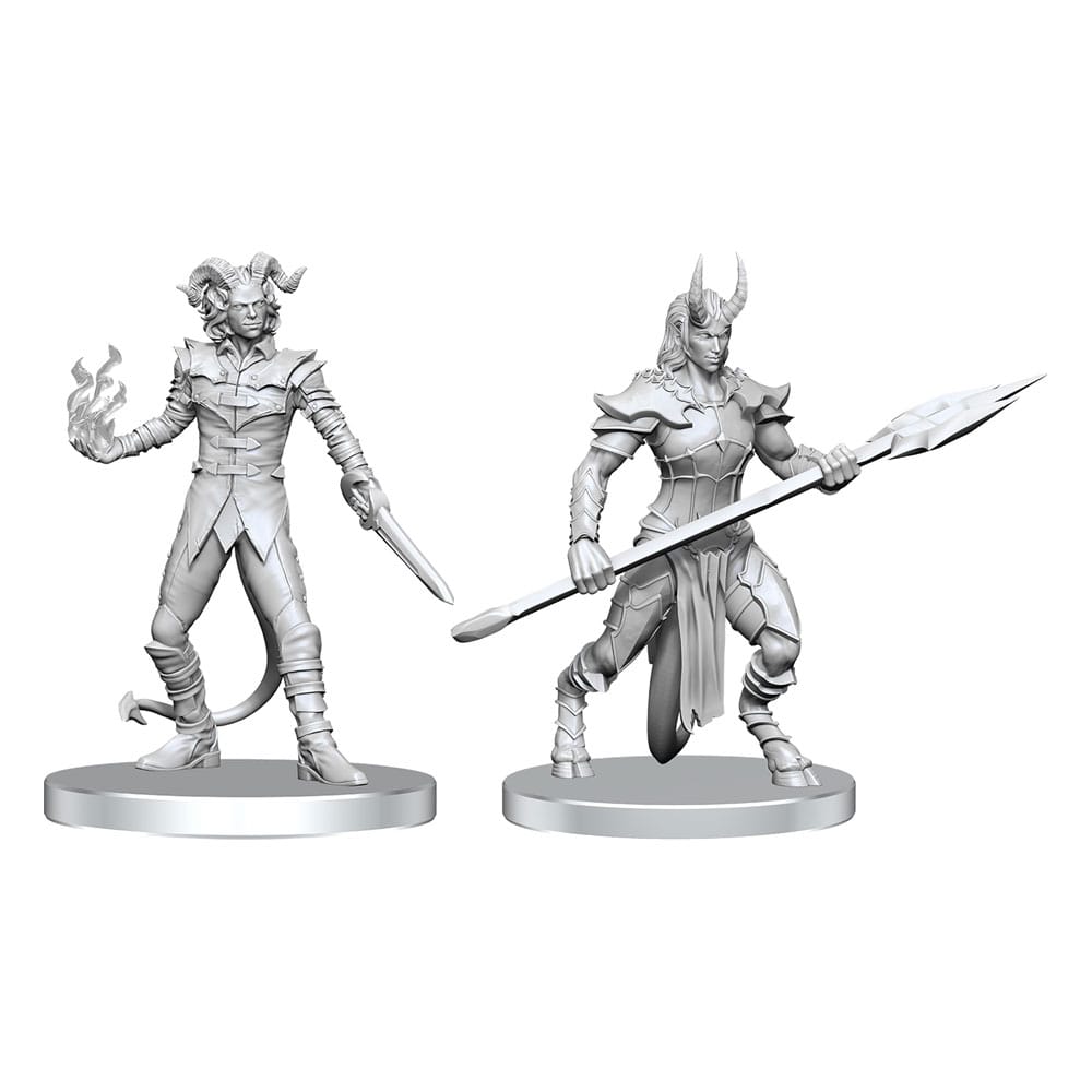 Pathfinder Deep Cuts Miniaturen unbemalt Vordine (Infantry Devil) & Pitborn Rogue - Smalltinytoystore