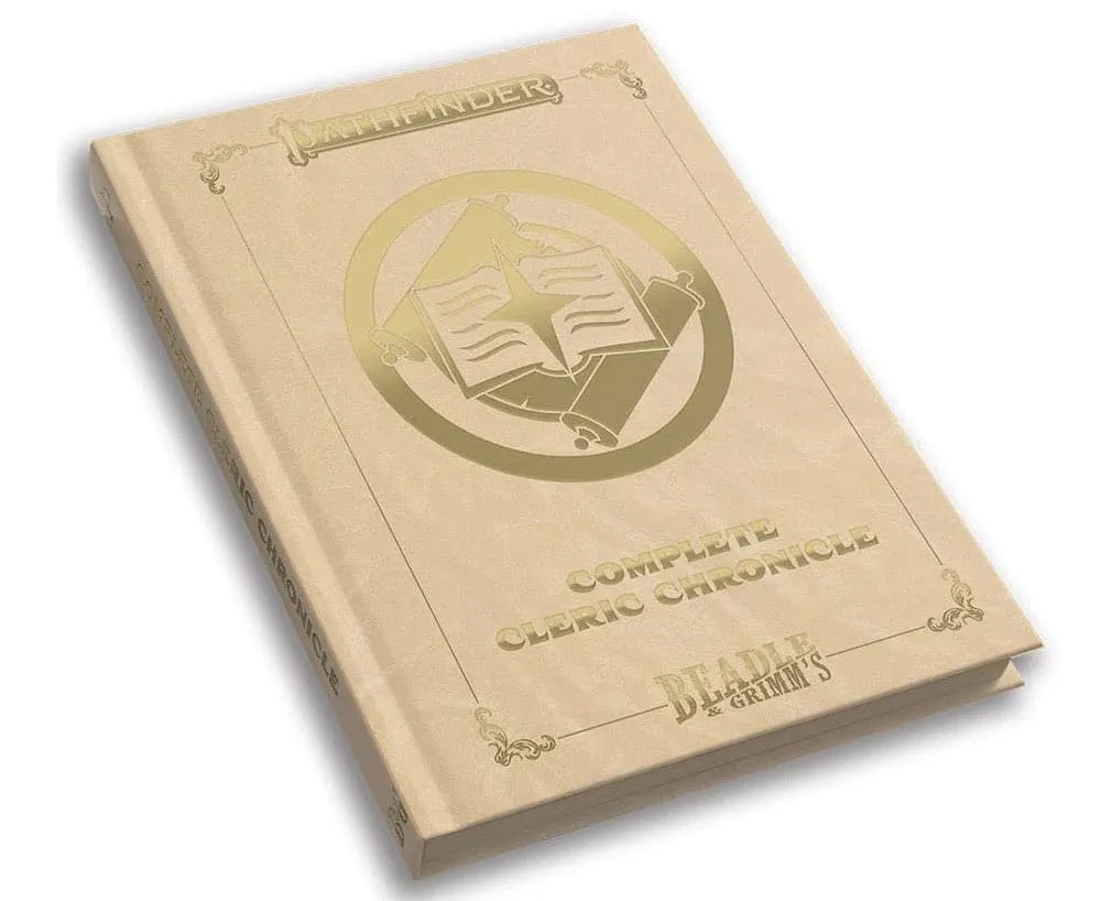 Pathfinder Tabletop-Spiel Regelbuch Complete Cleric Chronicle *Englische Version* - Smalltinytoystore