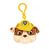 Paw Patrol Plüsch-Schlüsselanhänger Rubble 8 cm - Smalltinytoystore