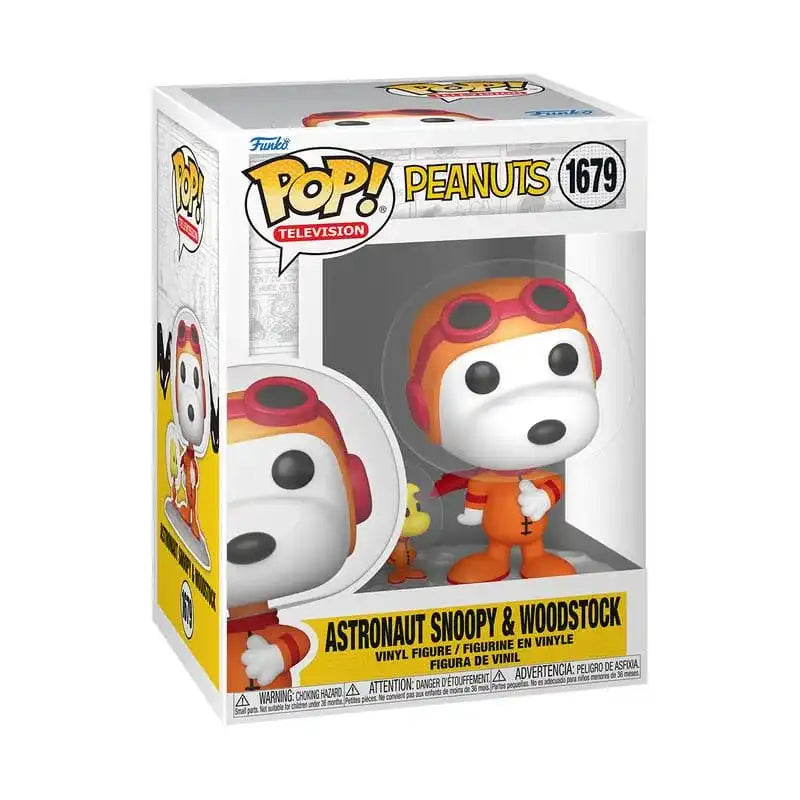 Peanuts POP! Animation Figur Space Snoopy 9 cm - Smalltinytoystore