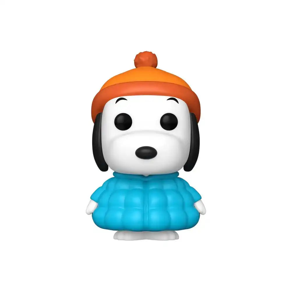 Peanuts POP! Animation Vinyl Figur Snqy in Coat w/CH 9 cm Sortiment (6) - Smalltinytoystore