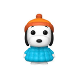 Peanuts POP! Animation Vinyl Figur Snqy in Coat w/CH 9 cm Sortiment (6) - Smalltinytoystore