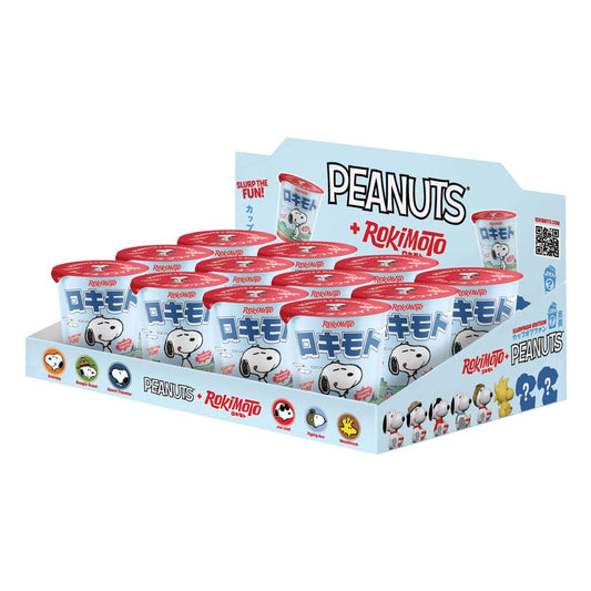 Peanuts + Rokimoto Blind Box Figuren 10 cm Display (12) - Smalltinytoystore