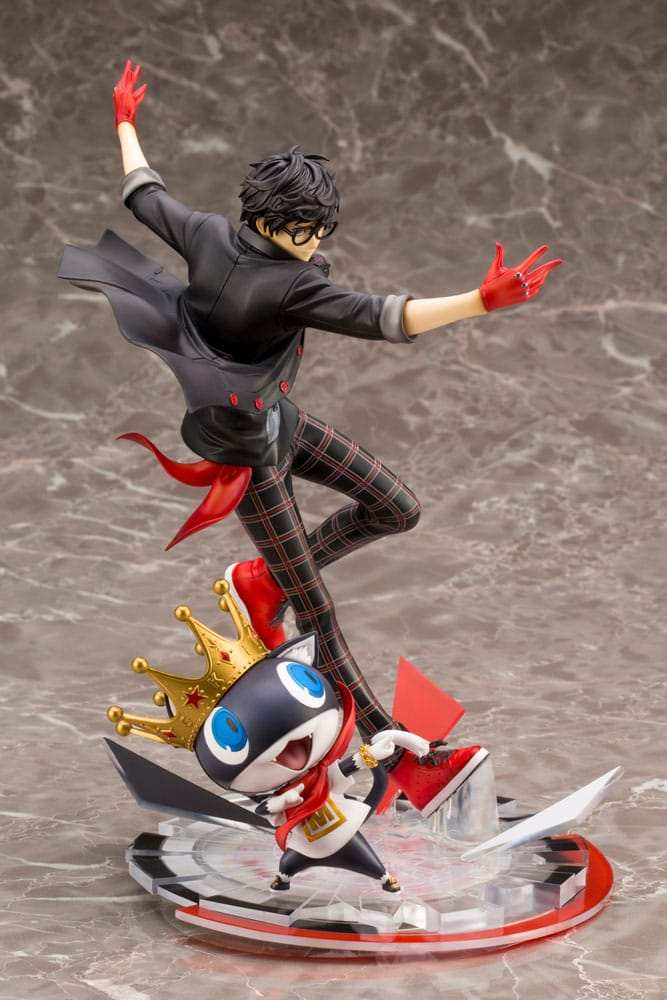 Persona 5 Dancing Star Night ARTFXJ Statue 1/8 Hero & Morgana 25 cm - Smalltinytoystore
