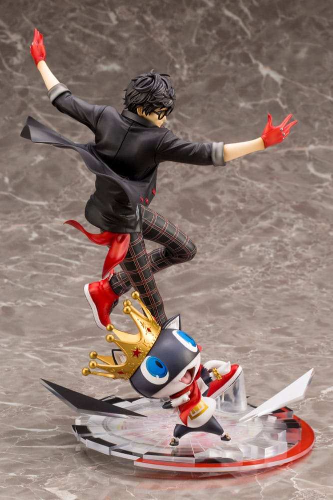 Persona 5 Dancing Star Night ARTFXJ Statue 1/8 Hero & Morgana 25 cm - Smalltinytoystore