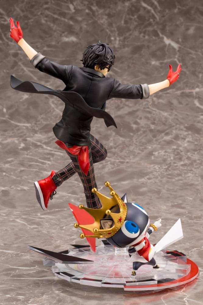 Persona 5 Dancing Star Night ARTFXJ Statue 1/8 Hero & Morgana 25 cm - Smalltinytoystore