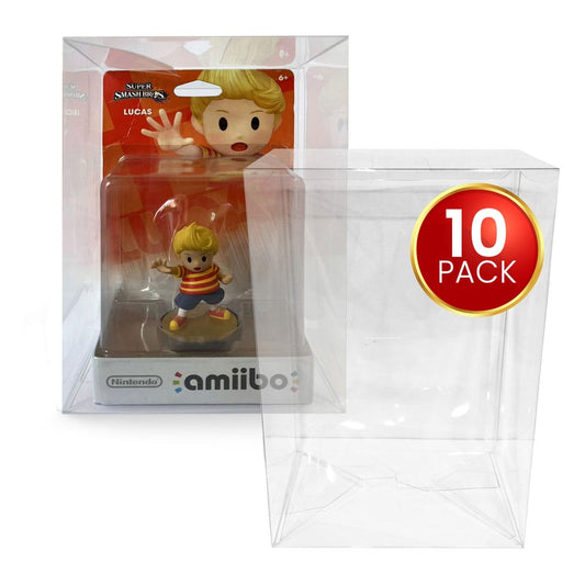 PET Gehäuse 10er-Pack für Amiibo Figuren - Smalltinytoystore