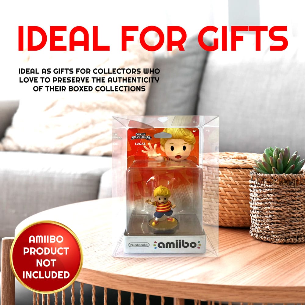 PET Gehäuse 10er-Pack für Amiibo Figuren - Smalltinytoystore