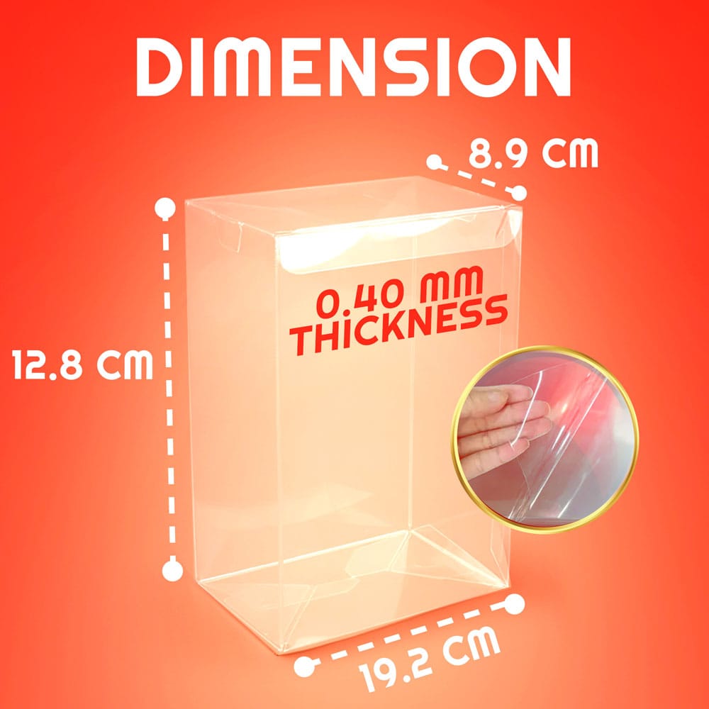 PET Gehäuse 10er-Pack für Amiibo Figuren - Smalltinytoystore