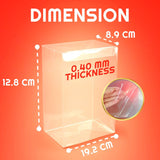 PET Gehäuse 10er-Pack für Amiibo Figuren - Smalltinytoystore