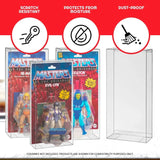 PET Gehäuse 10er-Pack für Masters of the Universe Origins Power Posing (Carded) Box Figuren - Smalltinytoystore