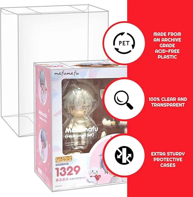 PET Gehäuse 10er-Pack für Nendoroid Actionfiguren - Smalltinytoystore