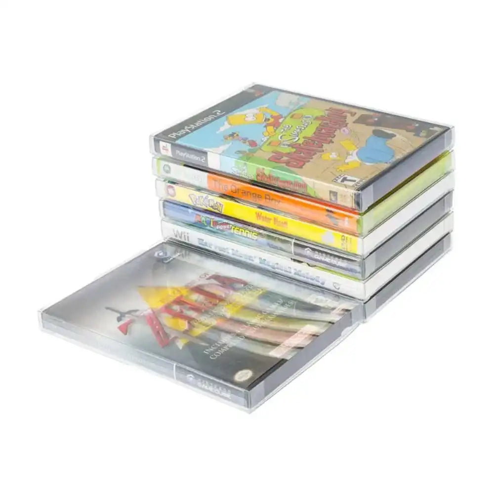 PET Gehäuse 25er-Pack für Gamecube/XBOX360/WII/PS2/DVD - Smalltinytoystore