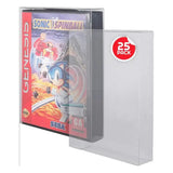 PET Gehäuse 25er-Pack für Sega Genesis Spiele - Smalltinytoystore