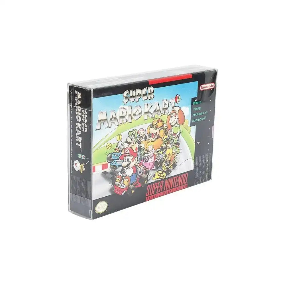 PET Gehäuse 25er-Pack für Super Nintendo/Nintendo 64/SNES/N64 Spiele - Smalltinytoystore