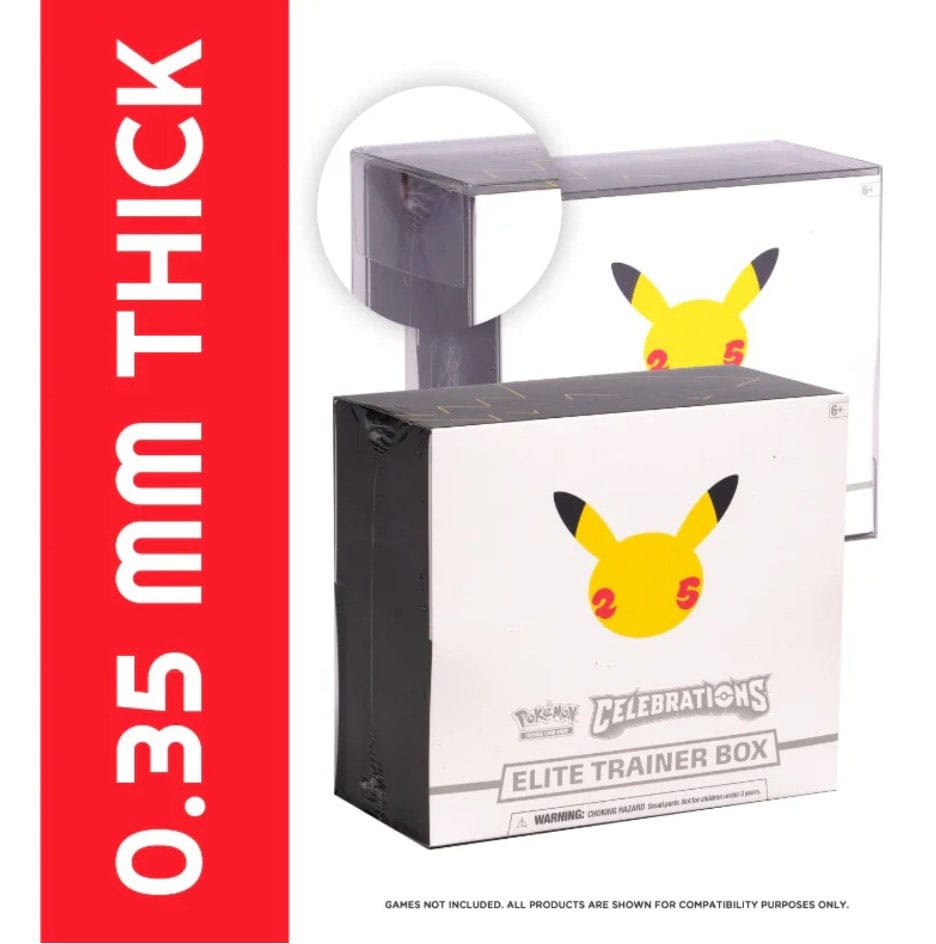 PET Gehäuse 5er-Pack für Booster Boxen / Elite Trainer Boxen Ver. 2 - Smalltinytoystore