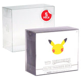 PET Gehäuse 5er-Pack für Booster Boxen / Elite Trainer Boxen Ver. 2 - Smalltinytoystore