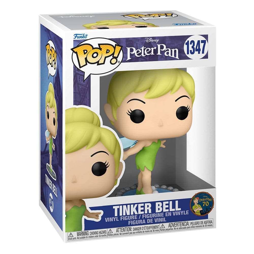 Peter Pan 70th Anniversary POP! Disney Vinyl Figur Tink on mirror 9 cm - Smalltinytoystore