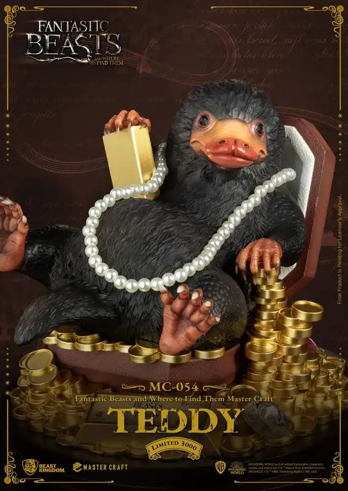 Phantastische Tierwesen Master Craft Statue Teddy 21 cm - Smalltinytoystore