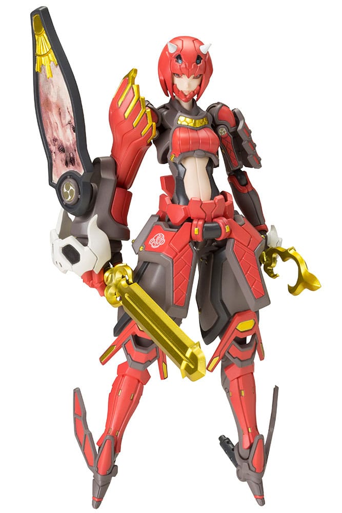 Phantasy Star Online 2 Plastic Model Kit 1/12 Vermilion Guardian Shiki 15 cm - Smalltinytoystore