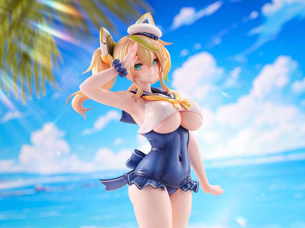Phantasy Star Online 2 PVC Statue 1/7 Es Cool Breeze Gene - Summer Vacation 26 cm - Smalltinytoystore