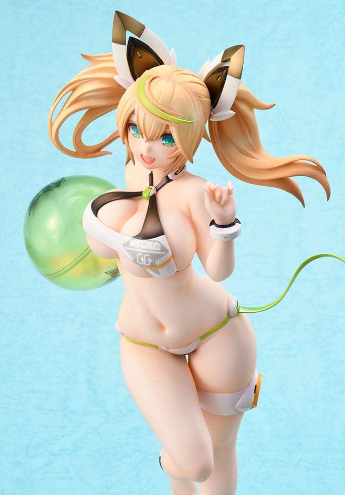 Phantasy Star Online 2 PVC Statue 1/7 Es Gene - Summer Vacation (Re-Run) 25 cm - Smalltinytoystore