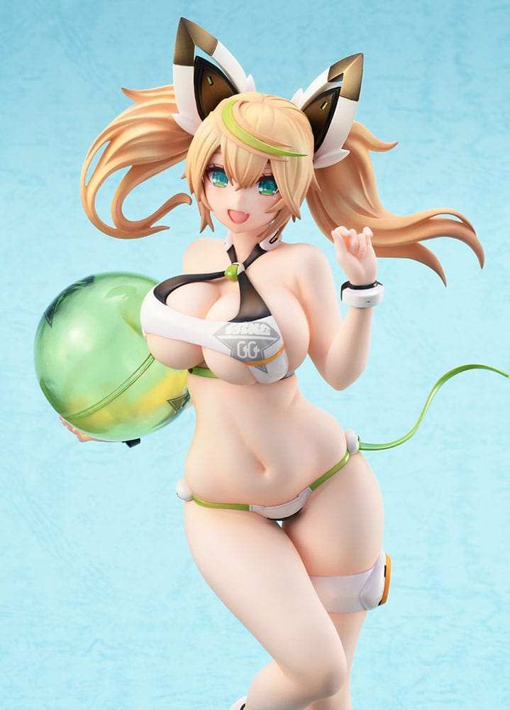 Phantasy Star Online 2 PVC Statue 1/7 Es Gene - Summer Vacation (Re-Run) 25 cm - Smalltinytoystore