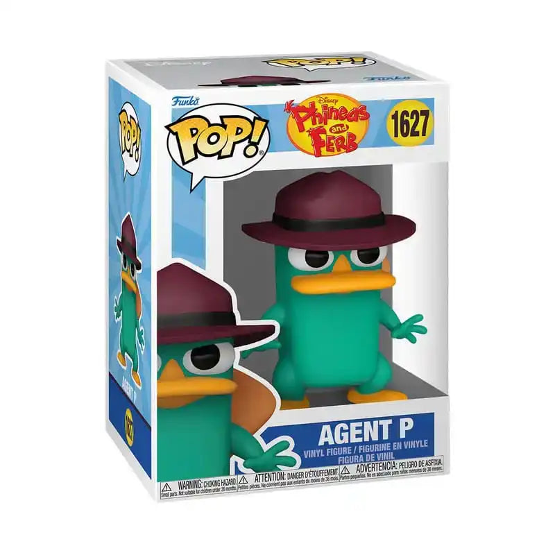 Phineas and Ferb POP! Disney Vinyl Figur Agent Perry 9 cm - Smalltinytoystore