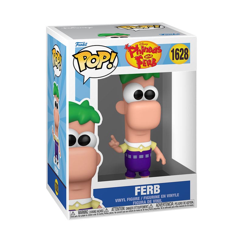 Phineas and Ferb POP! Disney Vinyl Figur Ferb 9 cm - Smalltinytoystore