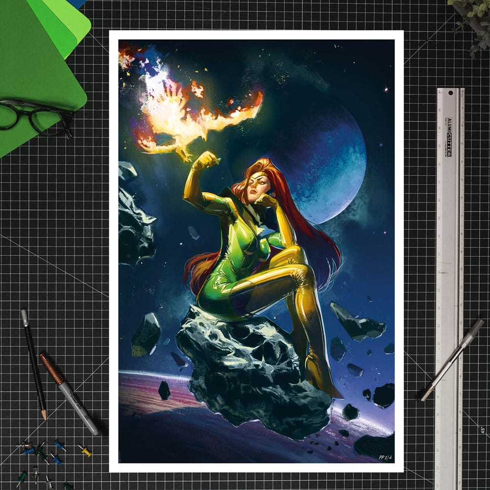 Phoenix #3 (2024) Kunstdruck Phoenix: Death From Above 61 x 46 cm - ungerahmt - Smalltinytoystore